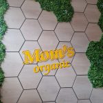 3D freesletters voor Moms Organic in Rotterdam #freesletters